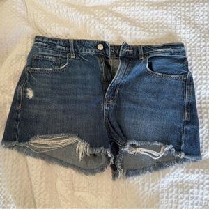 American Eagle Outfitters Dark Blue Jean Shorts